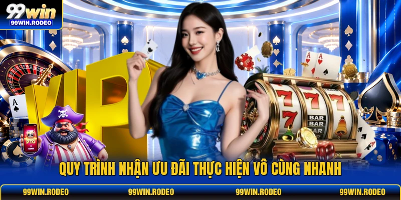 Quy trình nhận ưu đãi thực hiện vô cùng nhanh Quy trình nhận ưu đãi thực hiện vô cùng nhanh